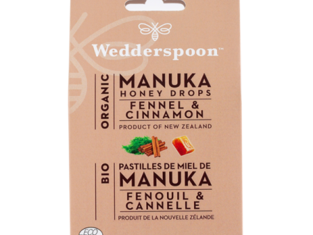 Wedderspoon, pastilles de miel manuka et canelle bio - Wedderspoon Online Hot Sale