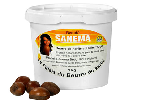 Beurre de karité bio à l huile d argan (grand) - Sanema Hot on Sale