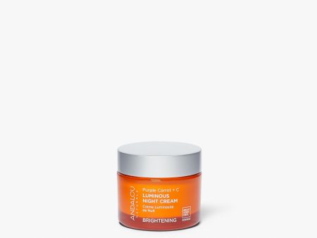 Crème luminosité de nuit - Brightening - Andalou Naturals Supply