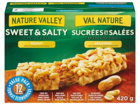 Barres tendres sucrées salées aux arachides - Val Nature Discount