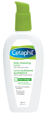 Lotion hydratante quotidienne (à l acide hyaluronique) pour le visage - peau normale à sèche - Cetaphil For Cheap