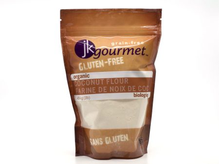 Farine de noix de coco biologique (sans gluten) - Jk gourmet Online now