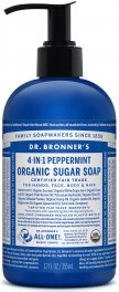 Savon au sucre biologique - Menthe Poivrée - Dr Bronner s Online Sale