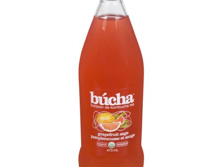 boisson au thé de Kombucha au pamplemousse et à la sauge - Bùcha For Discount