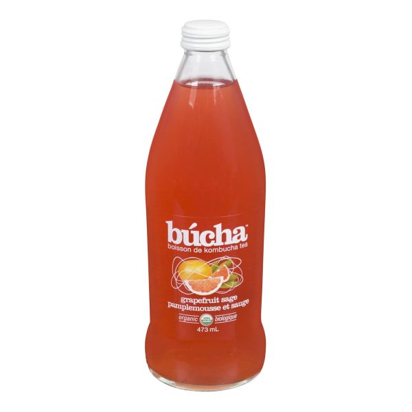 boisson au thé de Kombucha au pamplemousse et à la sauge - Bùcha For Discount