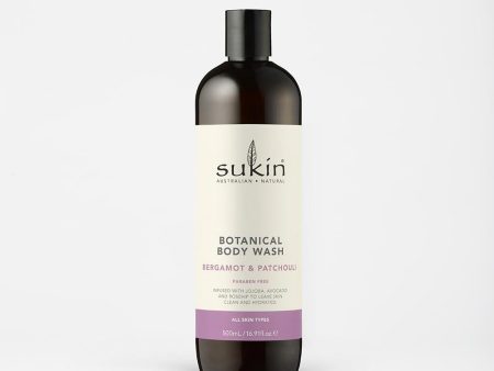 Nettoyant corporel botanique - Bergamote et Patchouli - Sukin Online Sale