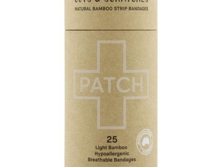 Coupures et égratignures, pansements naturels en Bambou - Patch + Supply