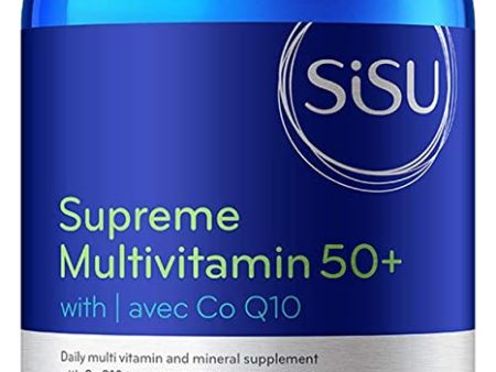 Multivitamine 50+ suprême avec Co Q10 pour le soutien de la santé Cardiovasculaire - Sisu on Sale