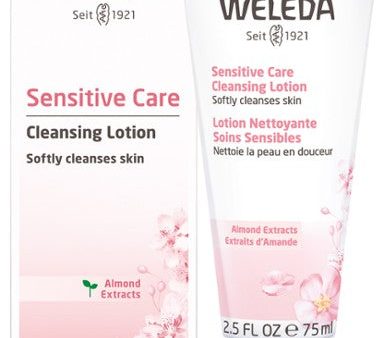 Lotion nettoyante - soins sensibles à l huile d amande - Weleda Cheap