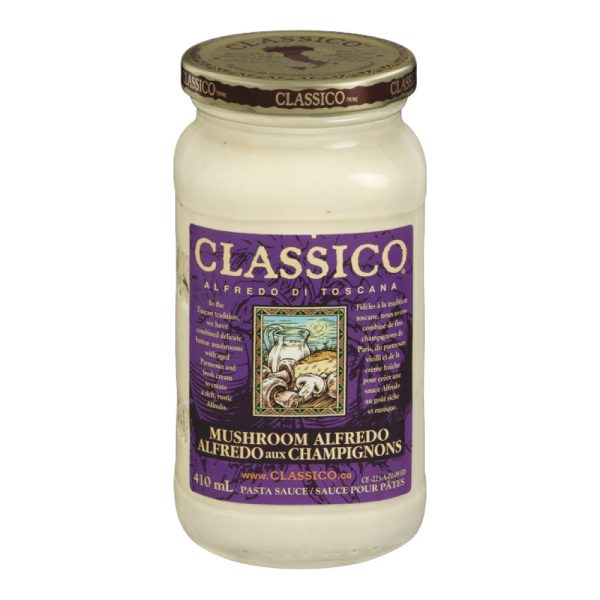 Sauce pour pâtes alfredo aux champignons - Classico For Cheap