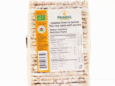 Galettes de riz fines au quinoa - Primeal on Sale