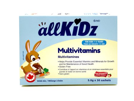 Multivitamines sans gluten pour enfants à boire - allKidz Discount