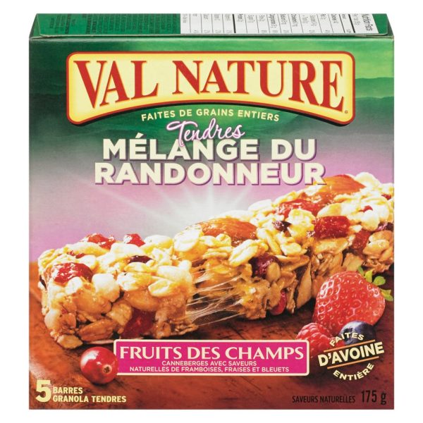 Barres granola tendres fruits des champs - Val Nature Hot on Sale