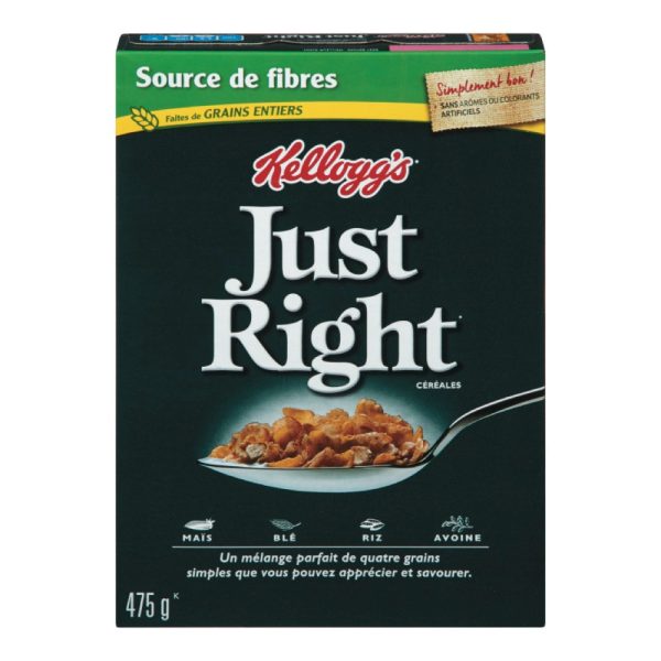 Céréales mélange parfait de 4 grains délicieux - Kellogg s Just Right Online