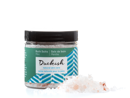 Sel de bain - menthe - Duckish Sale