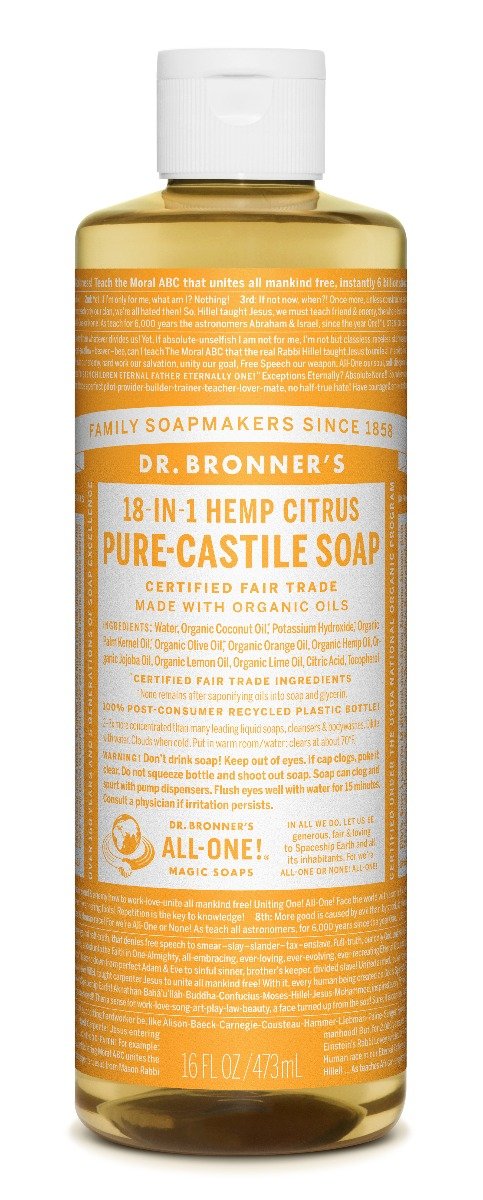 Savon de Castille Pur Liquide - Agrumes - Dr. Bronner s on Sale