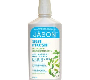 Rince bouche naturel, menthe verte et algues - Jason Discount