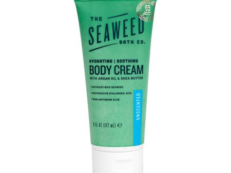 The Seaweed Bath Co, crème pour le corps à l huile d argan et beurre de karité, sans parfum - The Seaweed Bath Co Online