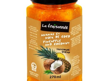 Tartinade ananas et noix de coco - La fraisonnée Supply