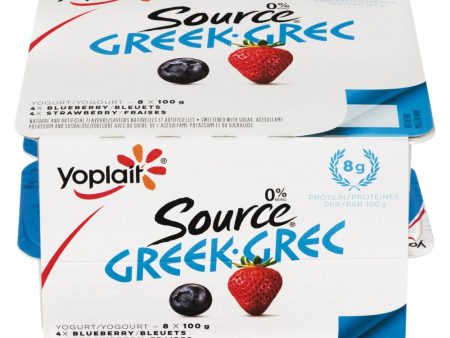 Yogourt grec 8x100g - Yoplait Online