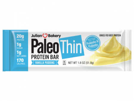 Barre protéiné saveur vanille - Paleo Protein Bar Online