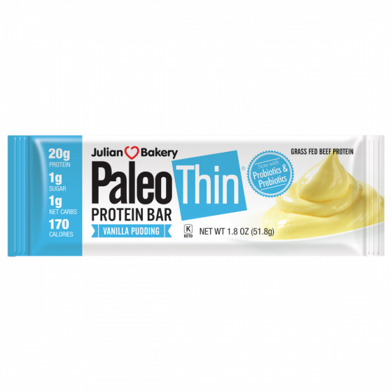 Barre protéiné saveur vanille - Paleo Protein Bar Online