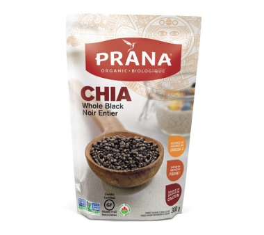 Chia noir entier - Prana Online