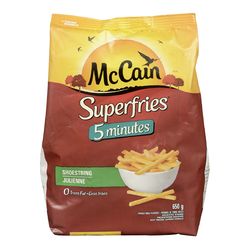 Frites en julienne prêtes en 5 minutes surgelées, Superfries - McCain Online