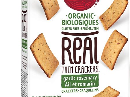 Craquelins bio à l’ail et romarin - Mary’s Organic Crackers Sale