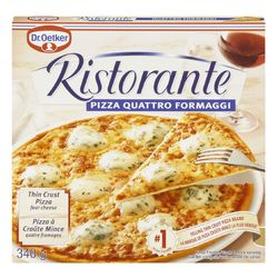 Pizza à croûte mince aux quatre fromages surgelée, Ristorante - Dr. Oetker Supply