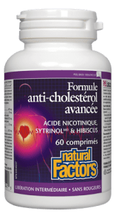 Acide nicotinique au systrinol et hibiscus - Natural Factors Fashion