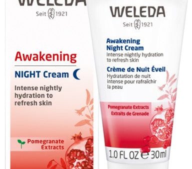 Crème de nuit Éveil - (formule à l huile de graines de grenade) - Weleda Supply