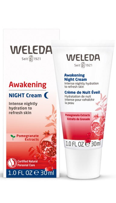 Crème de nuit Éveil - (formule à l huile de graines de grenade) - Weleda Supply