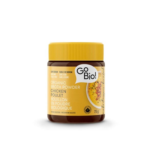 Bouillon de poulet bio en poudre - Go Bio Online