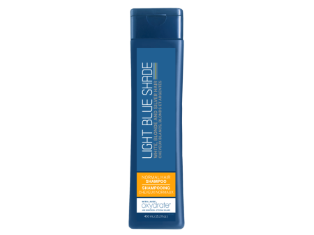 Shampoing original avec Oxydrate pour cheveux blancs, blonds et argentés - LIGHT BLUE SHADE Fashion