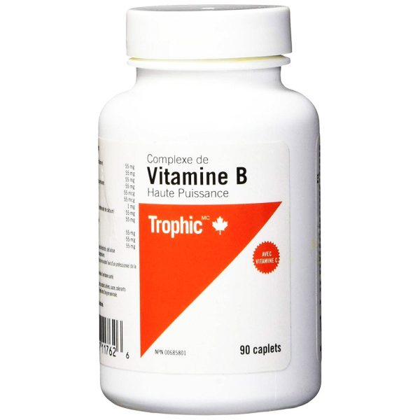 Complexe de Vitamine B haute puissance - Trophic Discount