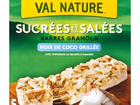 Barres tendres granola à la noix de coco grillée - Val Nature on Sale