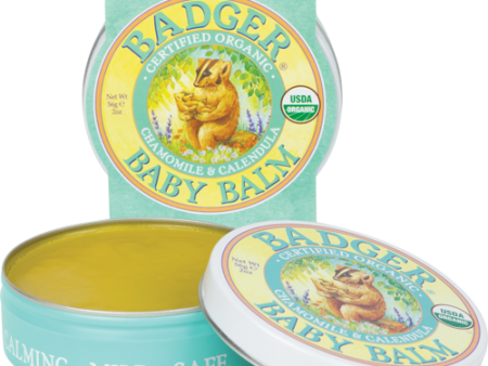 Baume pour bébé à la lavande et calendule - Badger on Sale