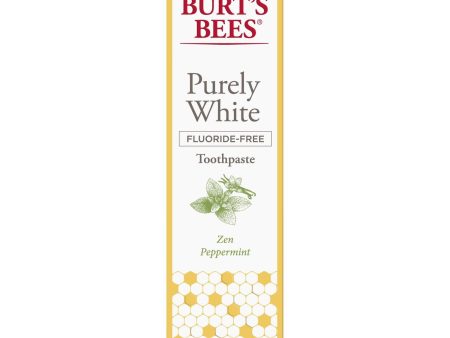 Burt s bees, dentrifrice blanchissant sans fluor - Burt s bee Discount