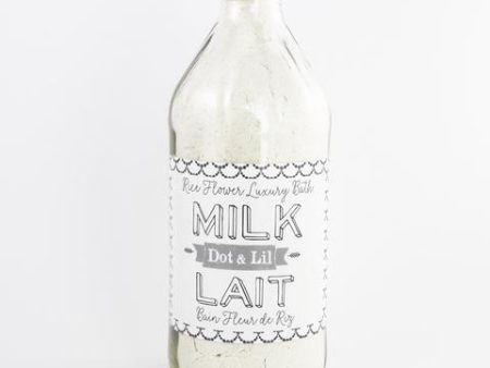 Bain de lait à la lavande et hibiscus - Dot & Lil Online Sale