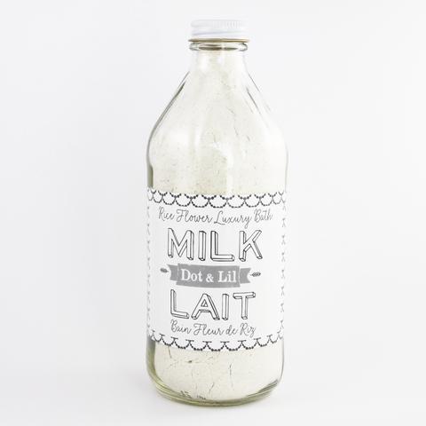 Bain de lait à la lavande et hibiscus - Dot & Lil Online Sale