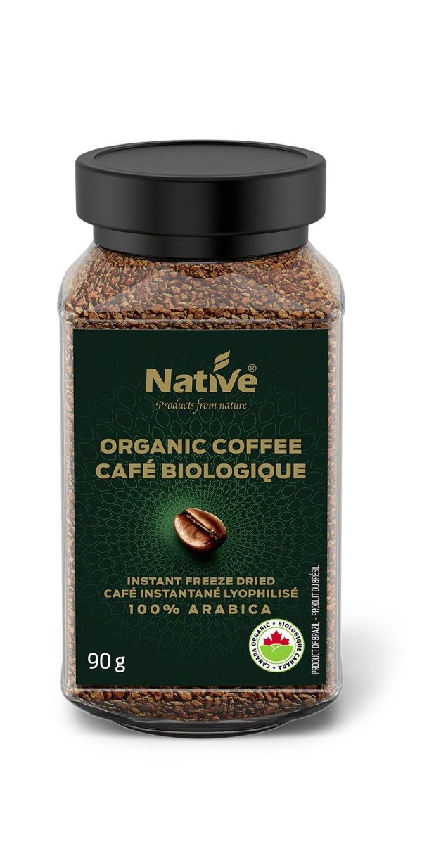 Café  instantané biologique - Native Supply