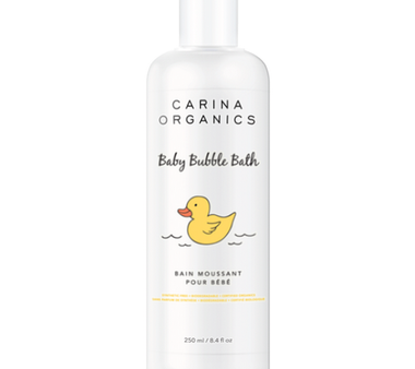 Bain moussant pour bébe bio, et biodégradable - Carina organics Online now