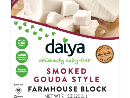 Bloc style artisan style Gouda fumé - Daiya Discount