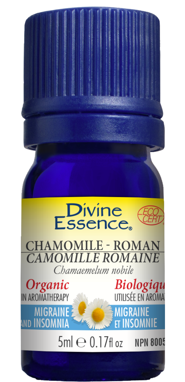 Divine essence, extrait d huile essentielle camomille romaine bio - Divine essence Discount