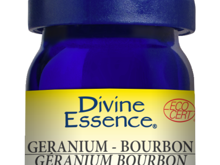 Divine essence, extrait d huile essentielle géranium bourbon bio - Divine essence Supply