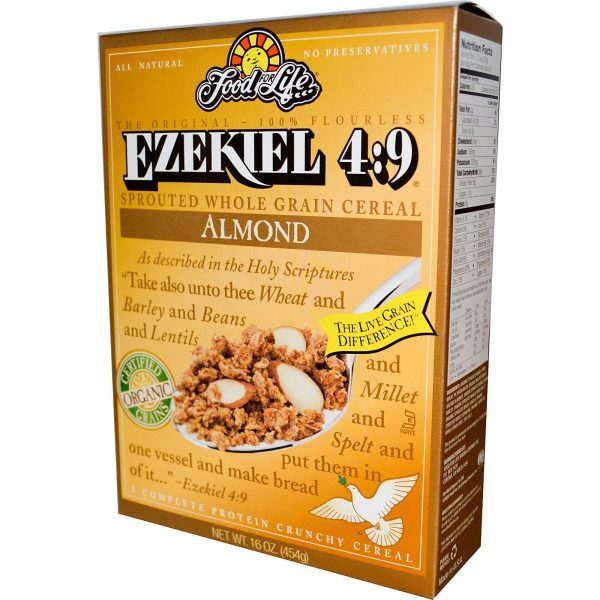 Céréales de grains germés aux amandes - Ezekiel 4:9 For Discount