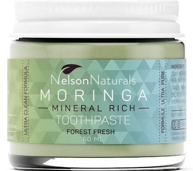 Dentifrice au moringa naturel - Nelson Naturals Online