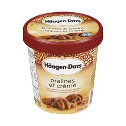 Crème glacée à saveur de pralines et crème - Häagen-Dazs Online