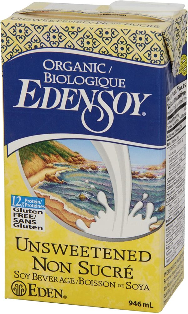 Boisson de soya biologique non sucré - Eden Foods Supply